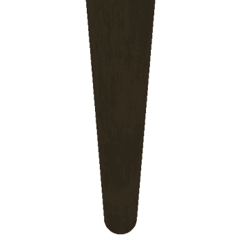 Sharp Round Wooden Pillar {2} 1.5M 5